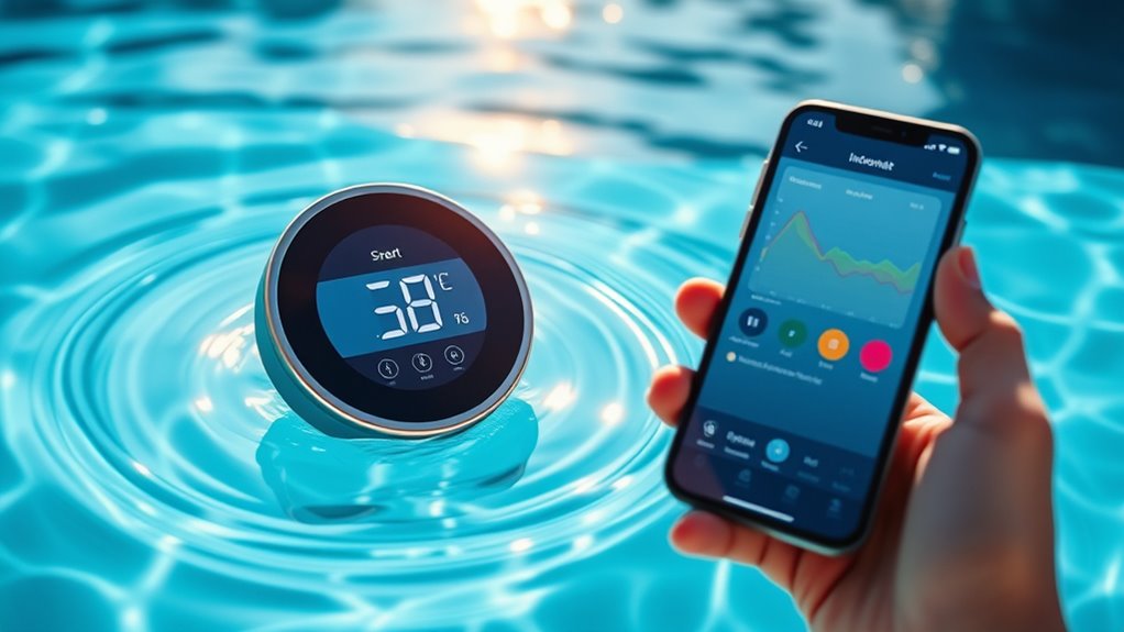 wireless pool temperature monitoring