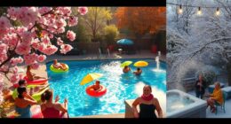 year round pool party ideas