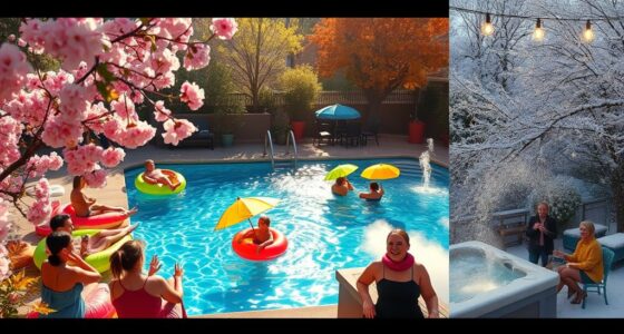 year round pool party ideas