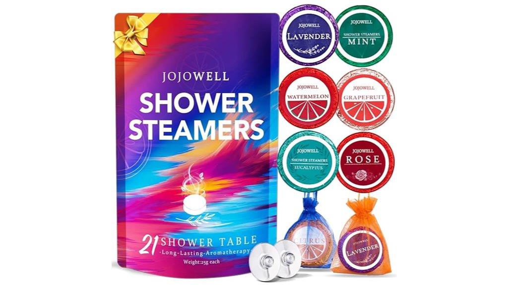 aromatherapy shower steamer set