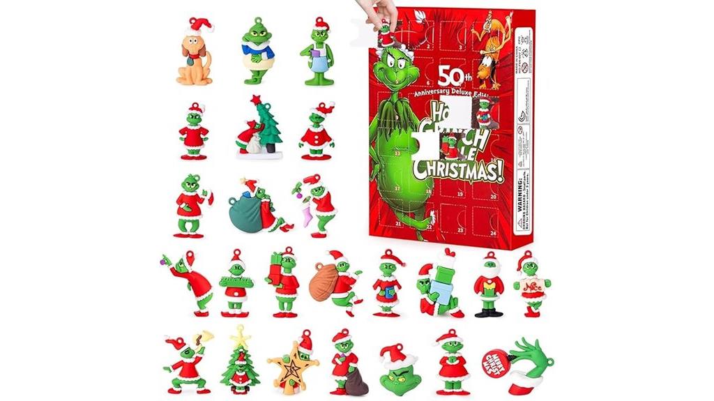 christmas doll figures calendar