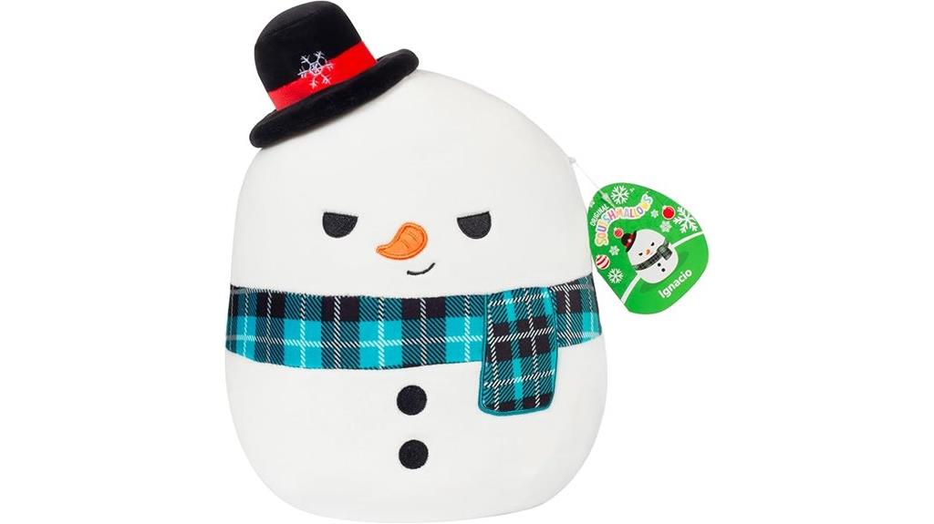 christmas snowman squishmallow