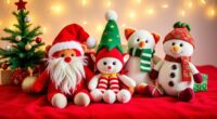 festive jellycat toy collection