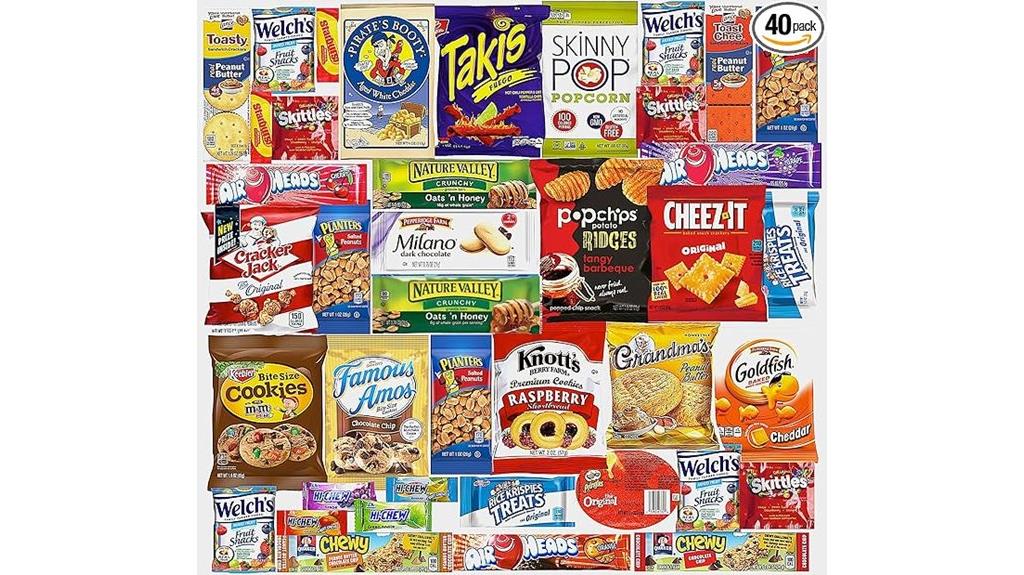 forty snack assortment box