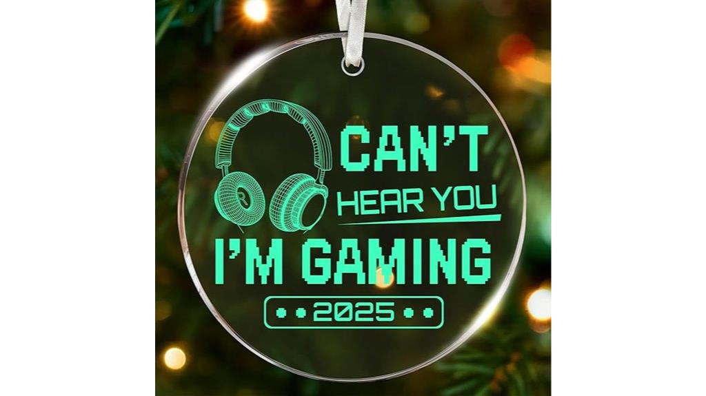 gamer headphone christmas decorations