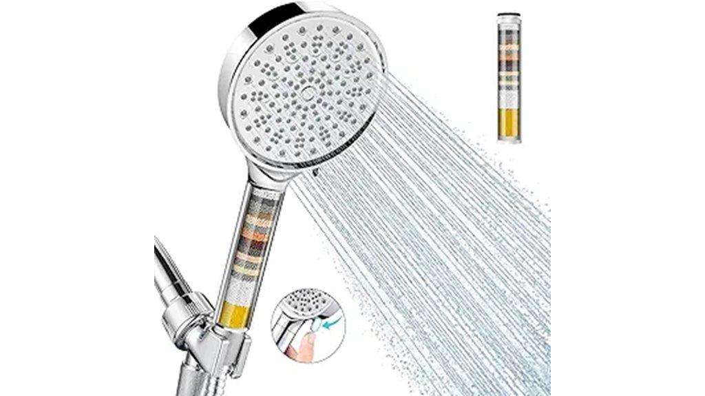 high pressure multi mode shower
