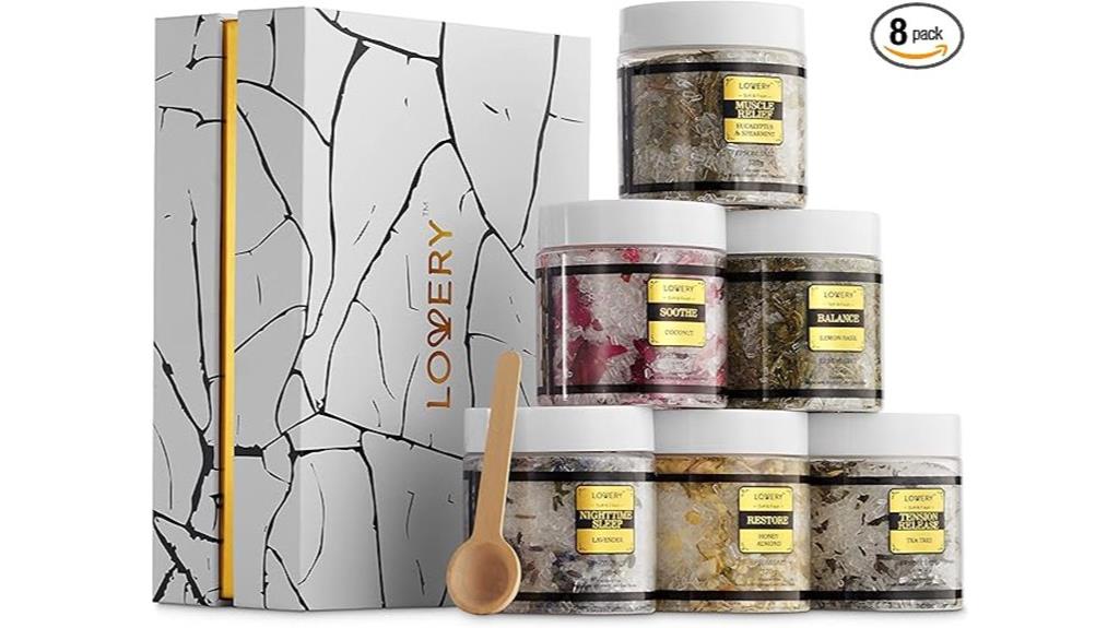 holiday epsom oil soak