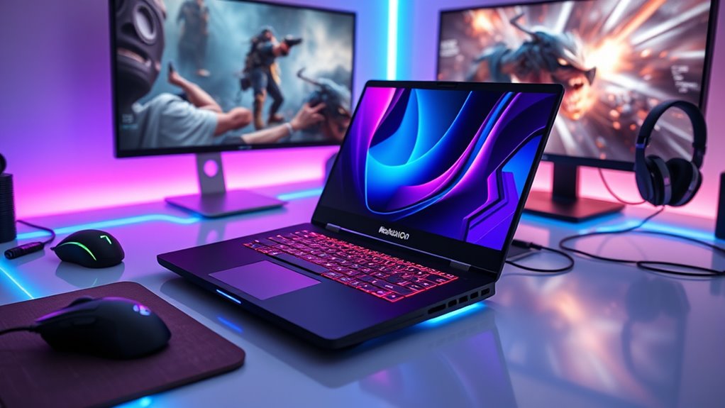 key gaming laptop features