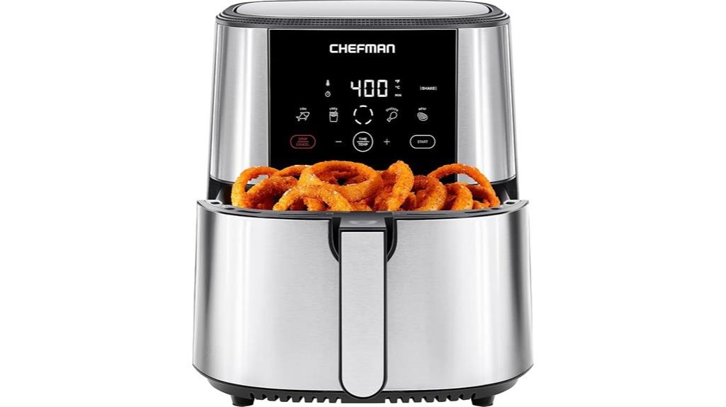 large touchscreen air fryer