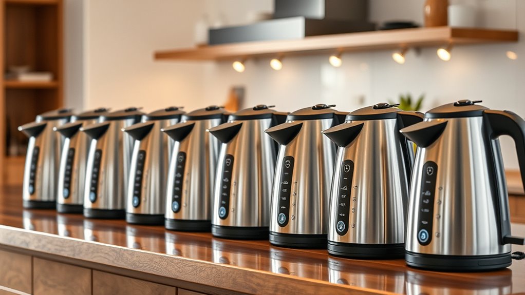 precise temperature electric kettles