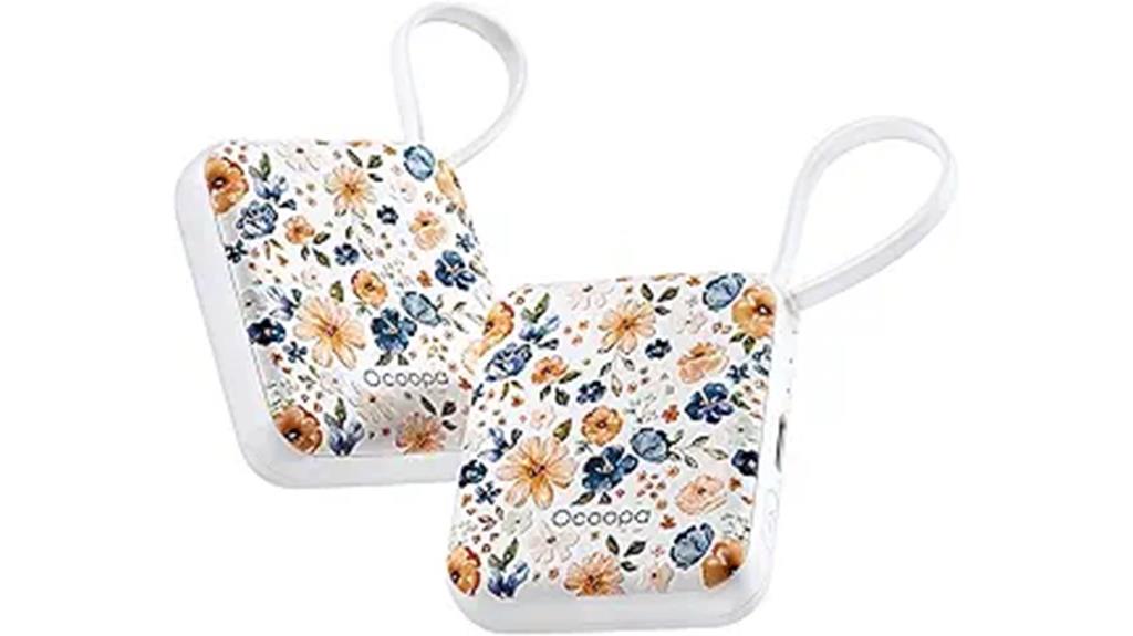 rechargeable hand warmer with adjustable temperature