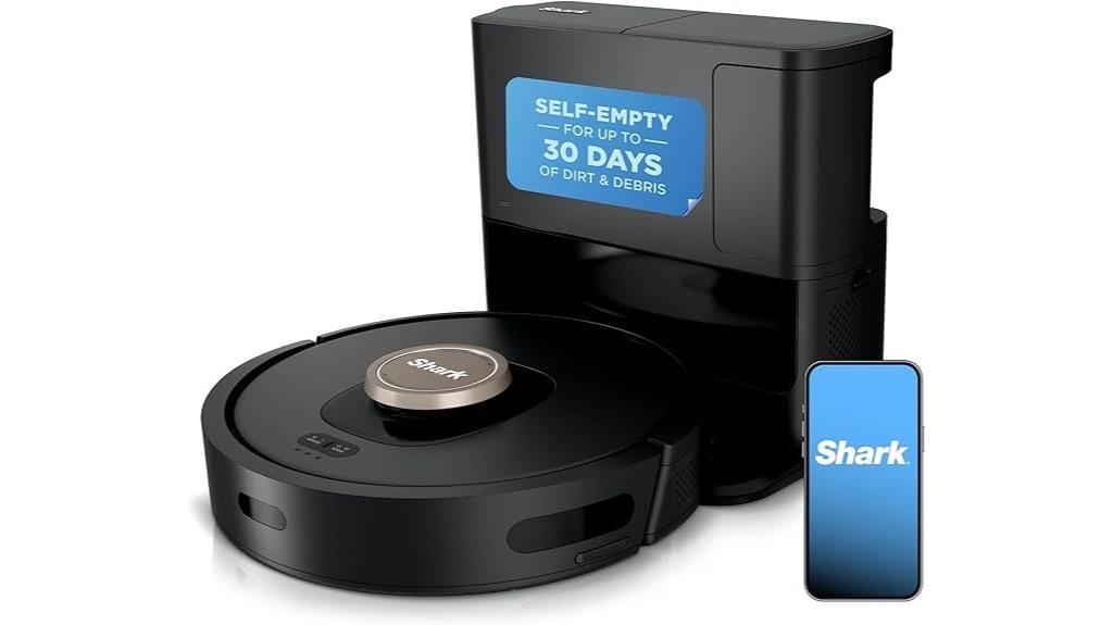 robot vacuum with self emptying