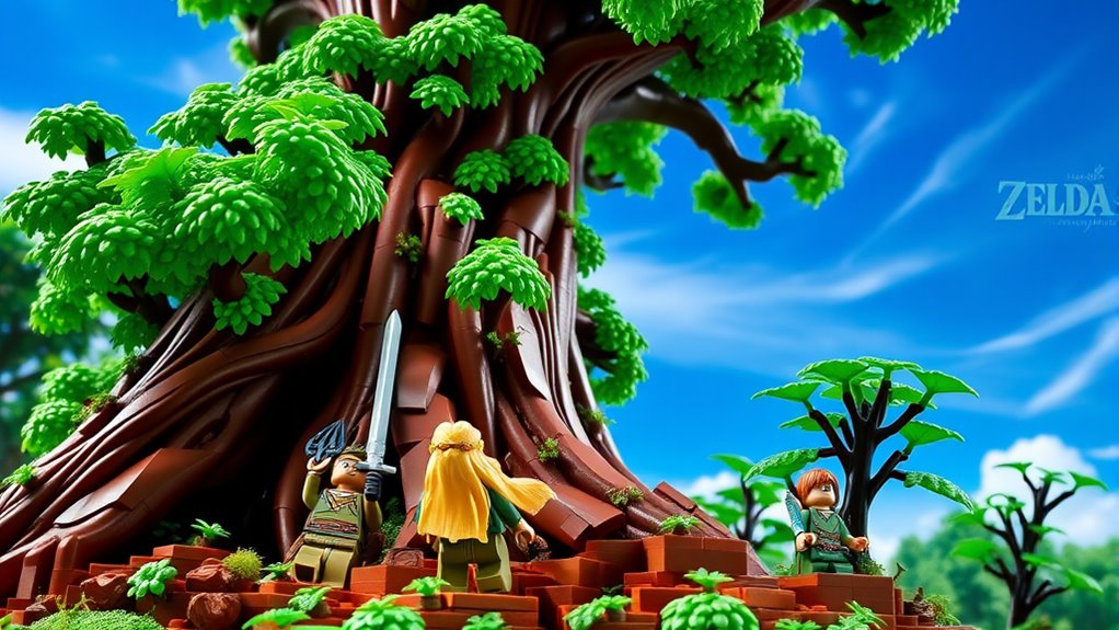 top lego deku tree sets