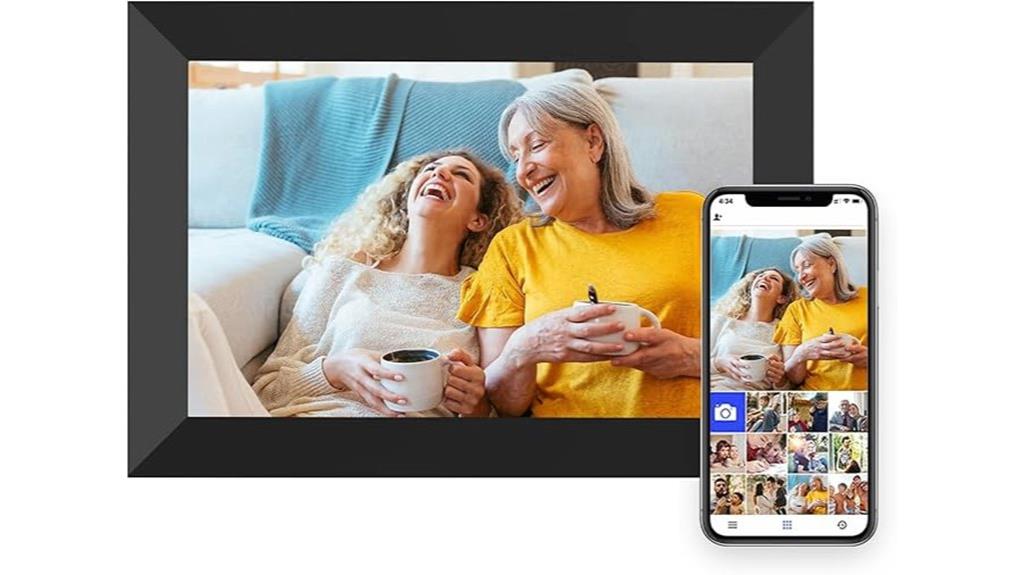 touchscreen 10 1 inch wifi frame