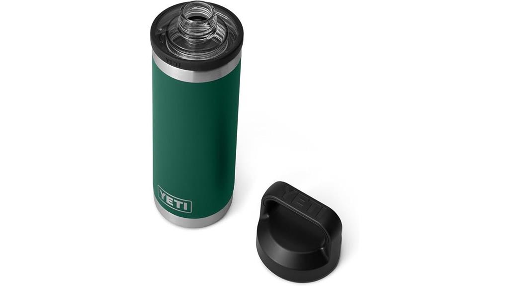 yeti rambler bottle with cap
