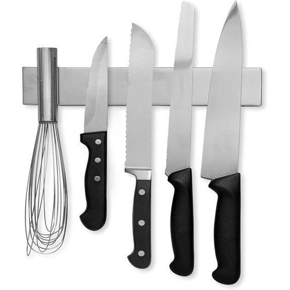 Modern Innovations 10-Inch Stainless Steel Knife Strip