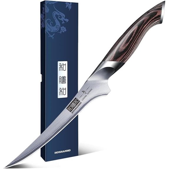 HOSHANHO 7-Inch Boning Knife High Carbon Stainless Steel