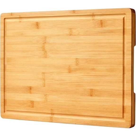 bamboo board with handles