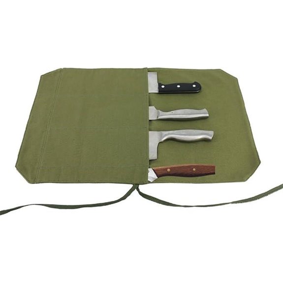 HERSENT Chef's Knife Roll Bag for Travel and Storage