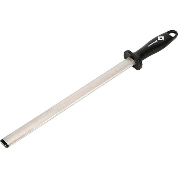 Kota Japan 12in Diamond Steel Knife Sharpener Rod