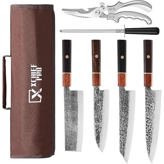 Japan Knife Set with Carrying Bag