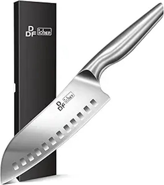 DDF Japanese Stainless Steel Chef’s Santoku Knife