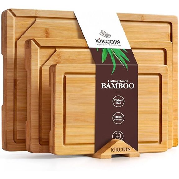 kikcoin bamboo cutting boards