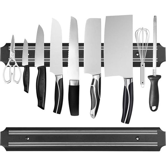 Magnetic Knife Strips (2-Pack) Wall Organizer
