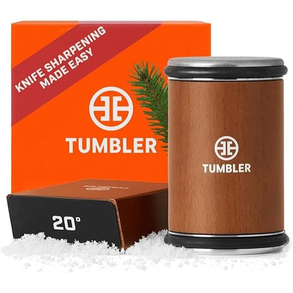 Original Tumbler Knife Sharpener – Easy Kitchen & Outdoor Tool