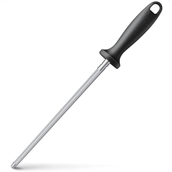 Professional 13-Inch Kitchen Knife Sharpener Rod
