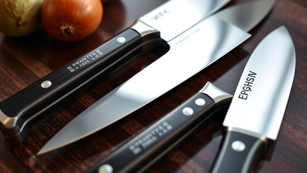 quality sharpness comfort durability