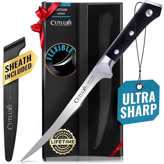 Cutluxe 7 Razor Sharp Boning Knife