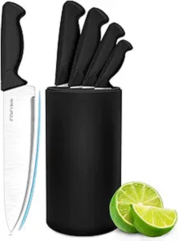 6-Piece German Stainless Steel Knife Set