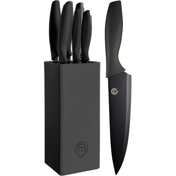 MasterChef 6-Piece Knife Set with Block