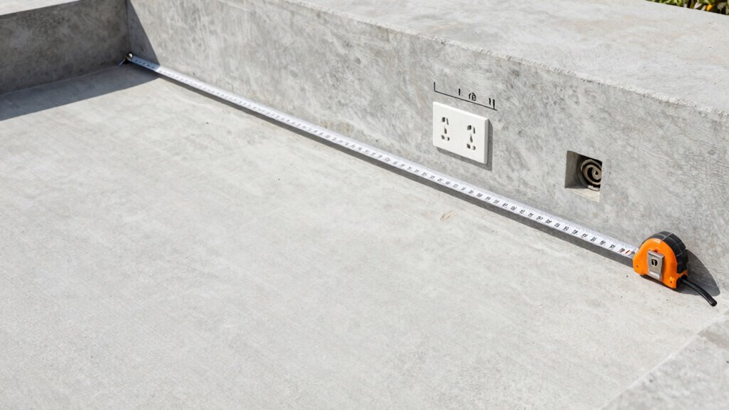 accessible power and drainage
