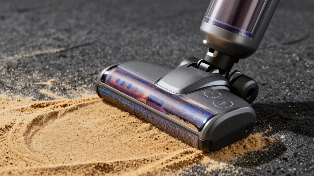 adjust vacuum for fine dust