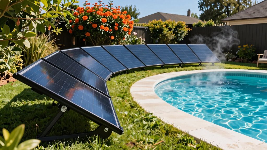 btu based solar heating efficiency