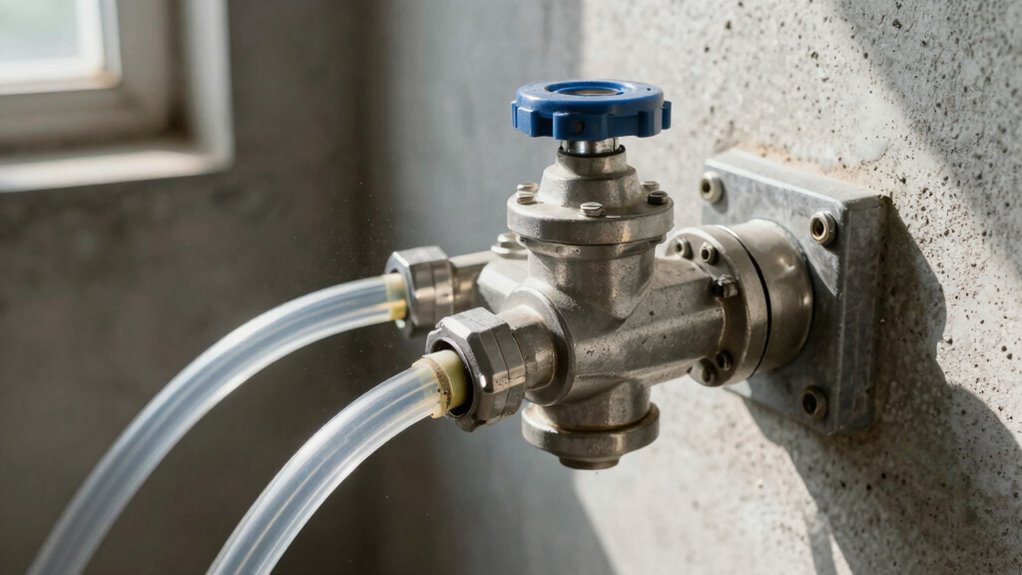 check and clear pump lines