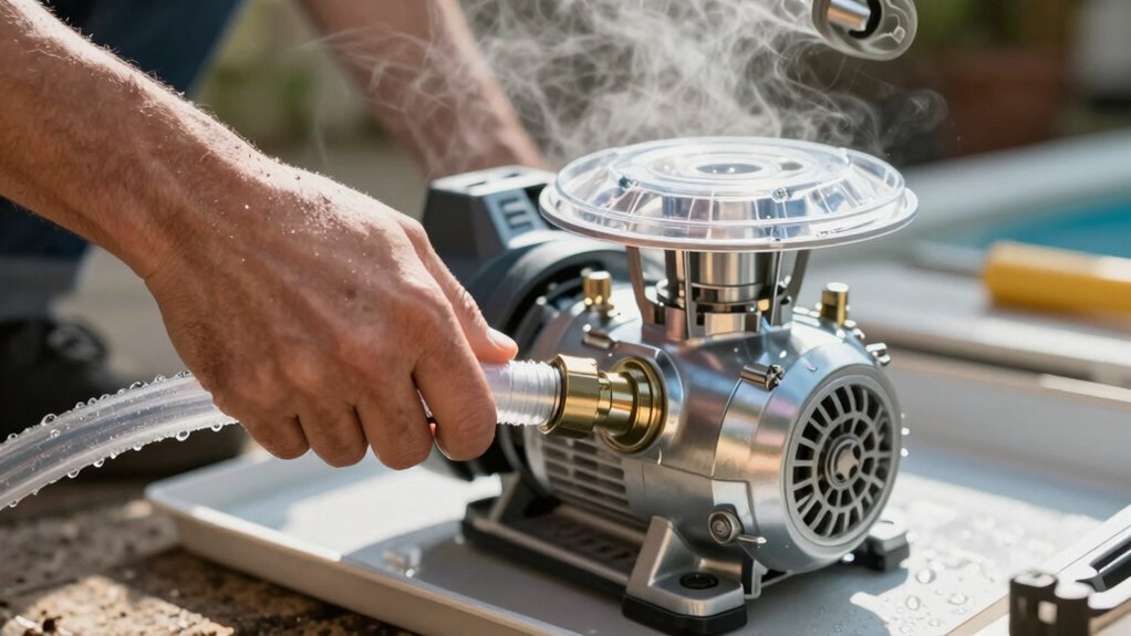 check for leaks and wear