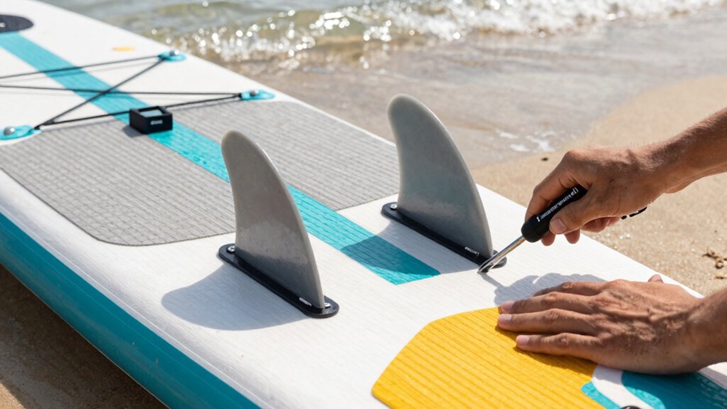 check inflation fin valve