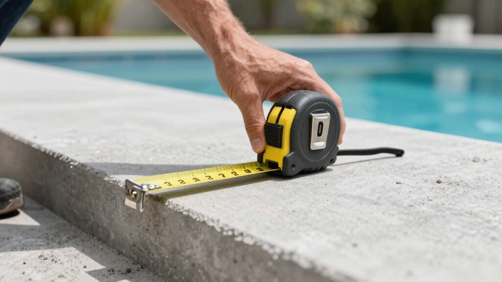 check pool pad thickness