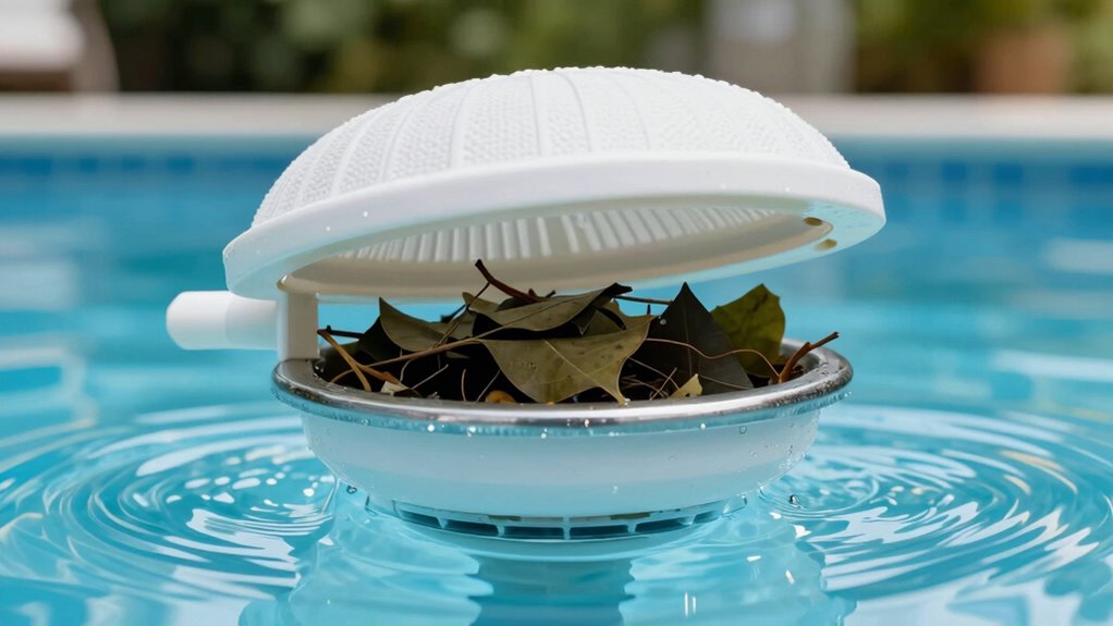 check skimmer for blockages