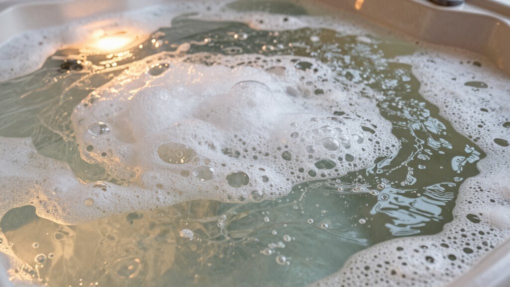 chemical imbalance causes foam