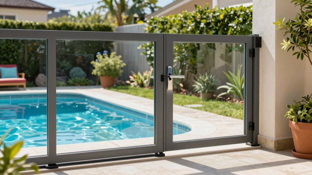 childproof locks and alarms