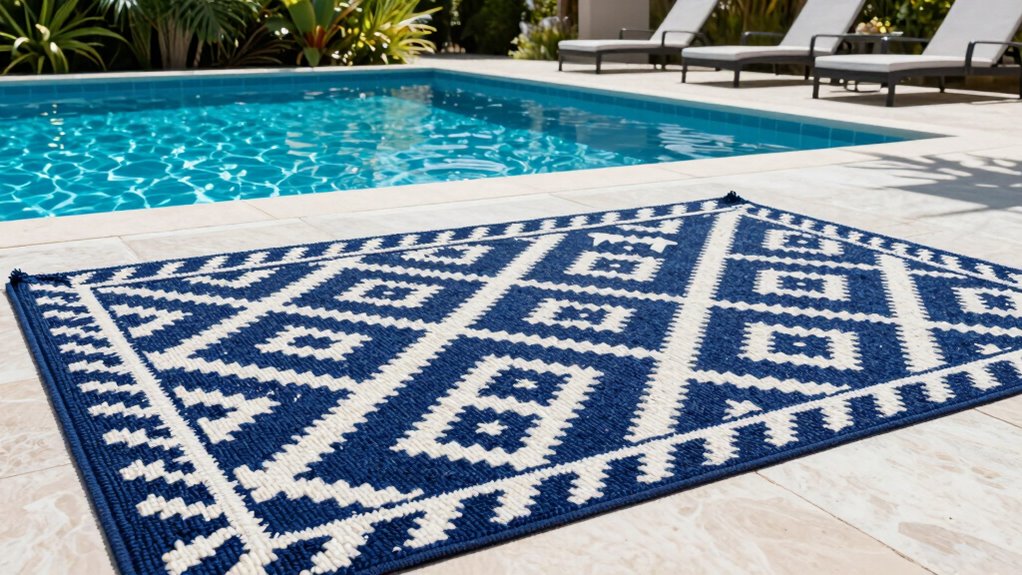choose durable slip resistant rug