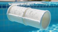 clean cartridge filter less frequently