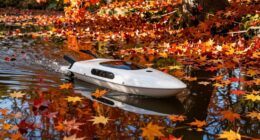 effective leaf removal robot