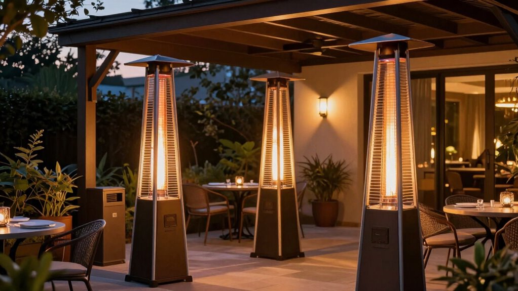 efficient eco friendly outdoor heating