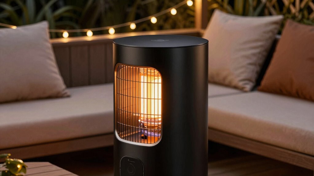 efficient safe outdoor heating