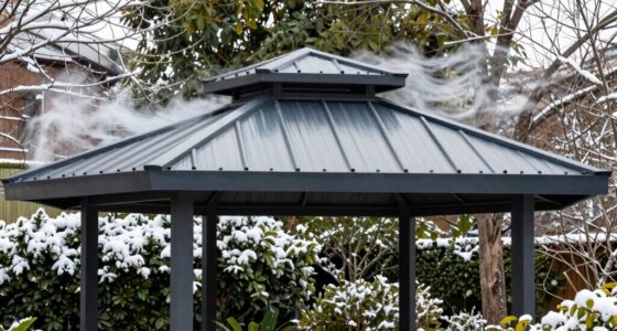 hardtop gazebo roof considerations